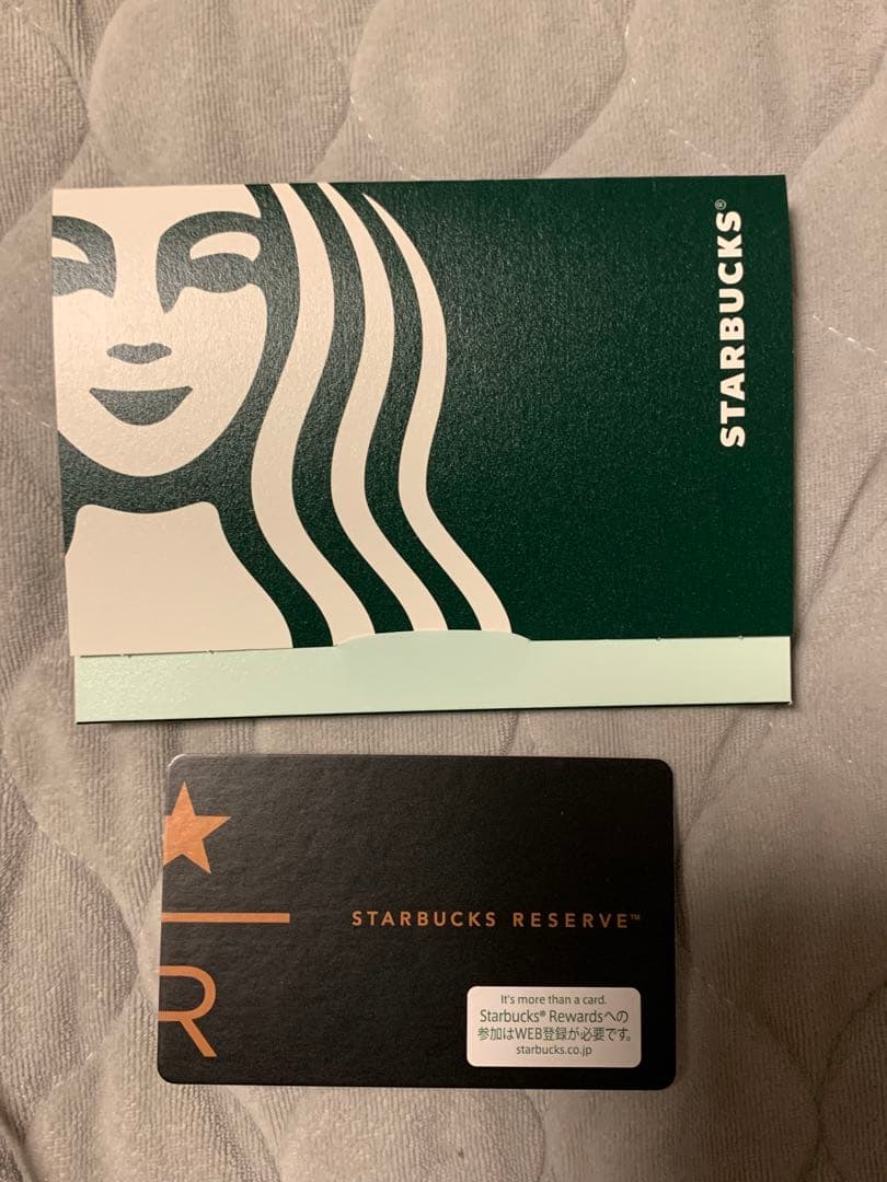 PIN未削り スタバリザーブ限定カード - メルカリ