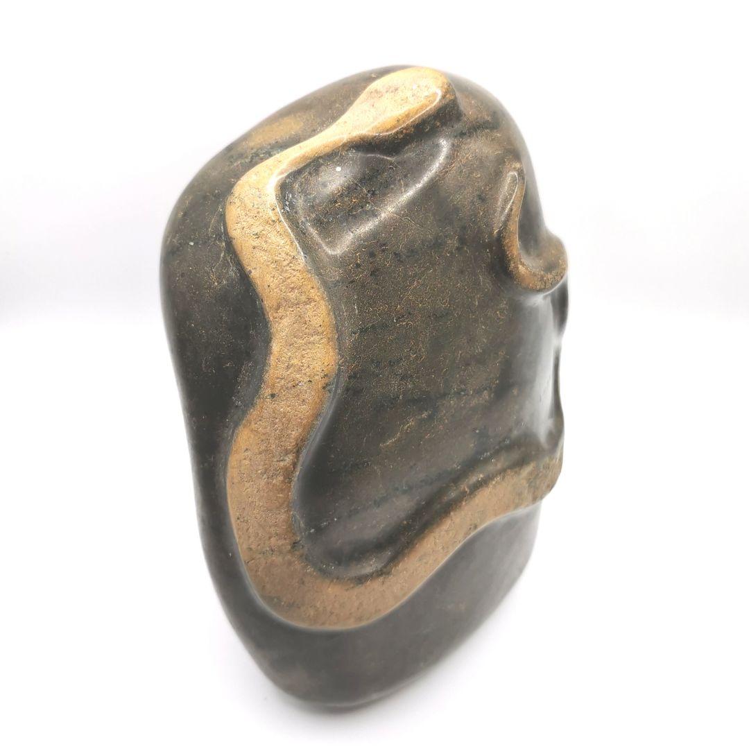 蛇石　置き飾り石　サーペンティン　蛇紋岩　蛇紋石　6.6kg 　巳年　盆石