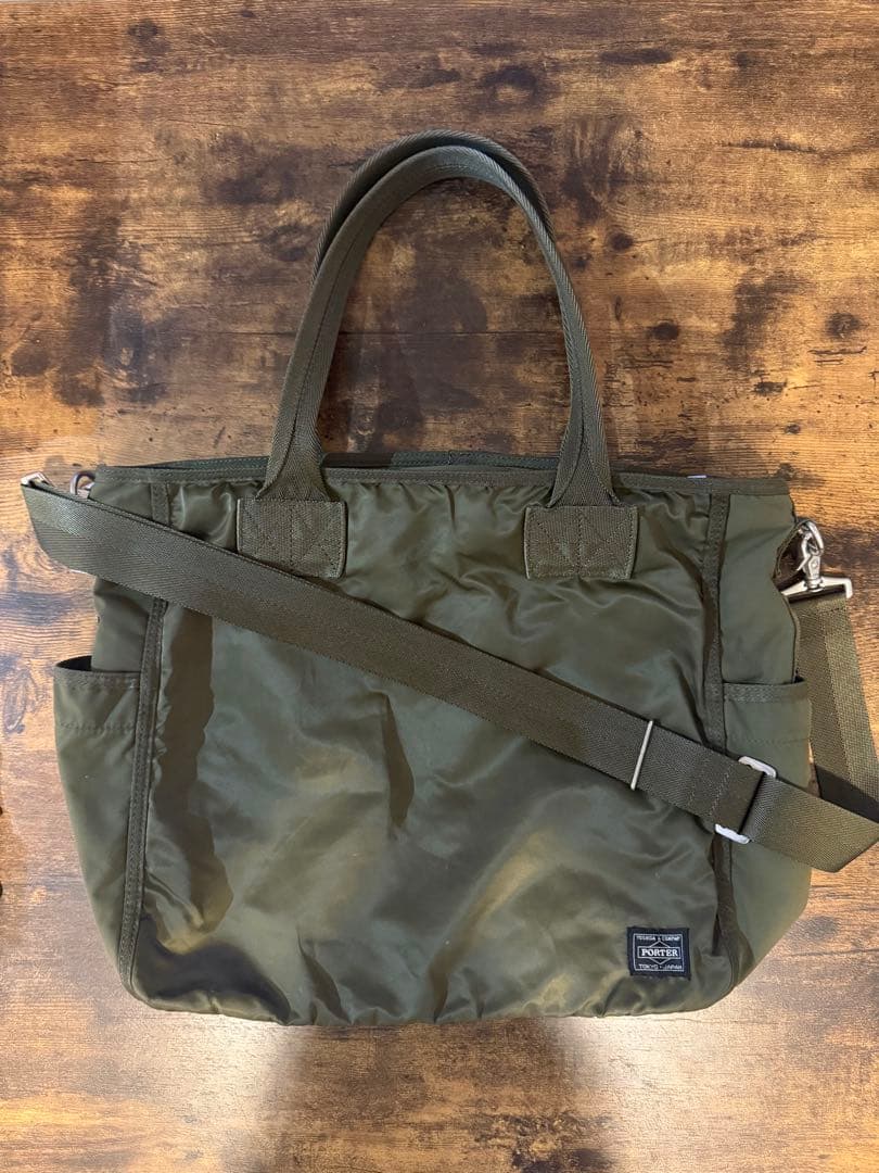 PORTER トートバッグ オリーブ