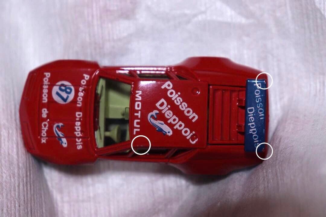 日本製 トミカ 外国車シリーズ アルピーヌ ルヌー A310 レーシングF62