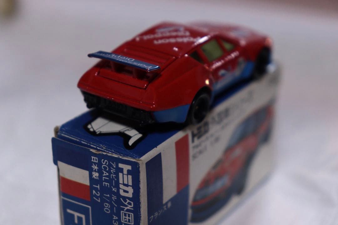 日本製 トミカ 外国車シリーズ アルピーヌ ルヌー A310 レーシングF62