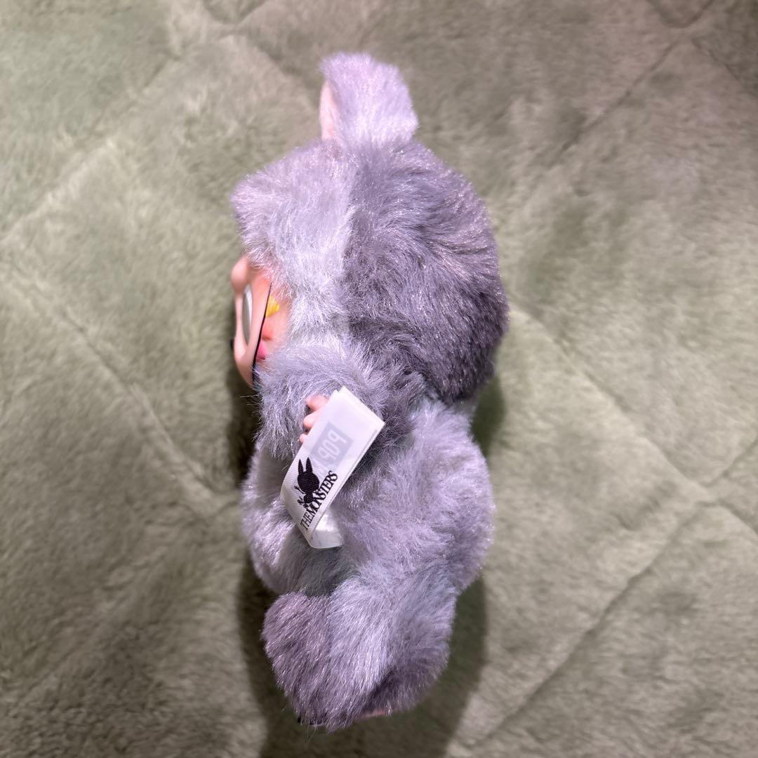 POP MART ラブブエナジー シークレット ID 黒 グレー - メルカリ