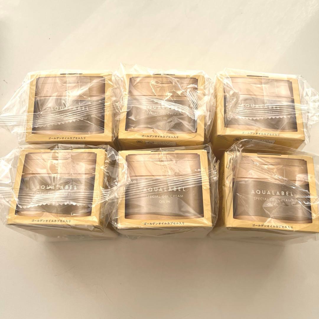 アクアレーベルエイジングオールインワン6個