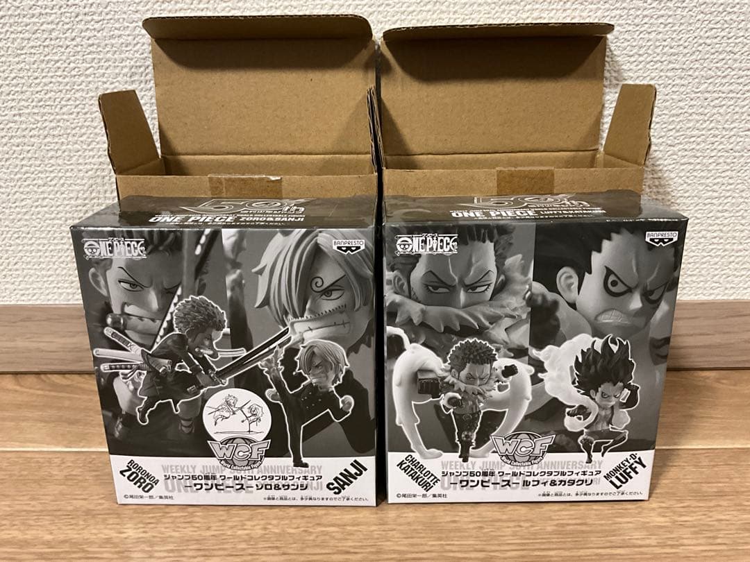 【新品未開封】ワーコレ ワンピース 応募者全員 ルフィ&カタクリ ゾロ&サンジ
