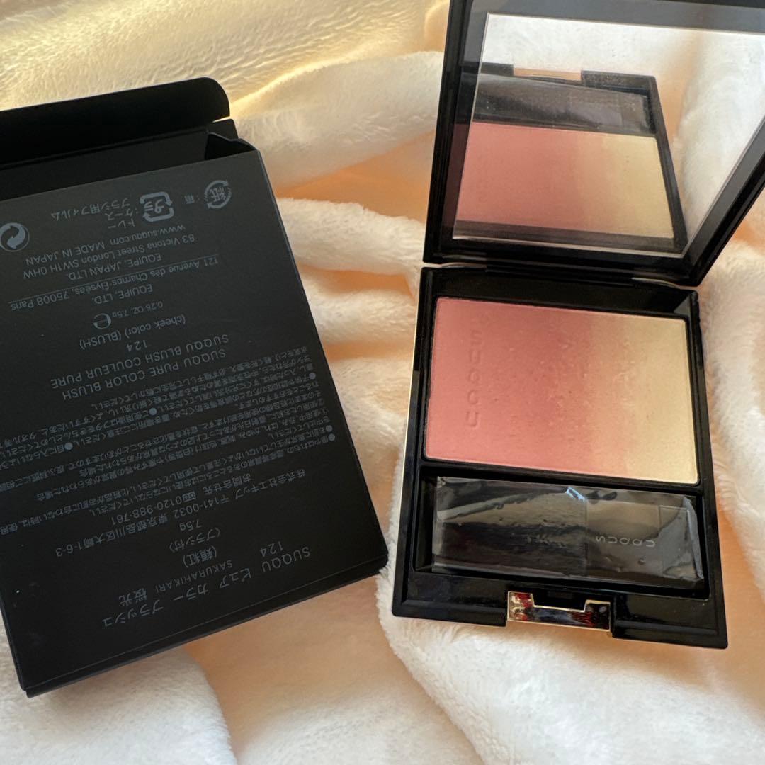 SUQQU スック ピュアカラーブラッシュ 124 桜光 限定色