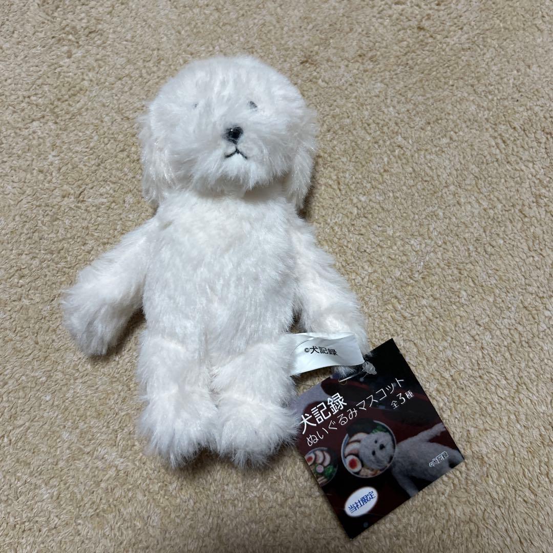 犬記録 ぬいぐるみマスコット モーリーファンタジー限定 タグ付き