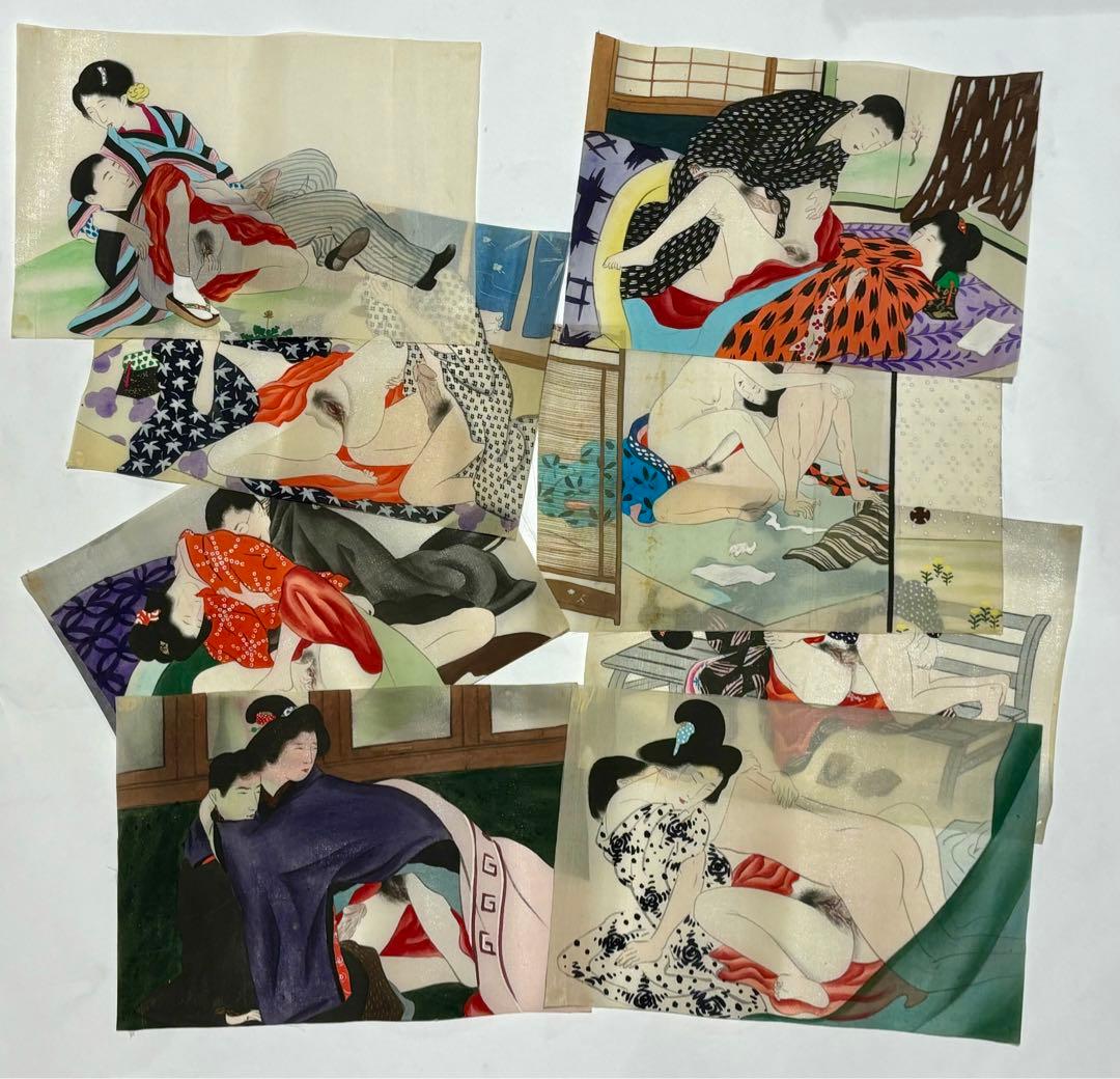 古九谷九谷焼赤絵飯田屋宮本窯龍の図浅井一毫山田久録1客