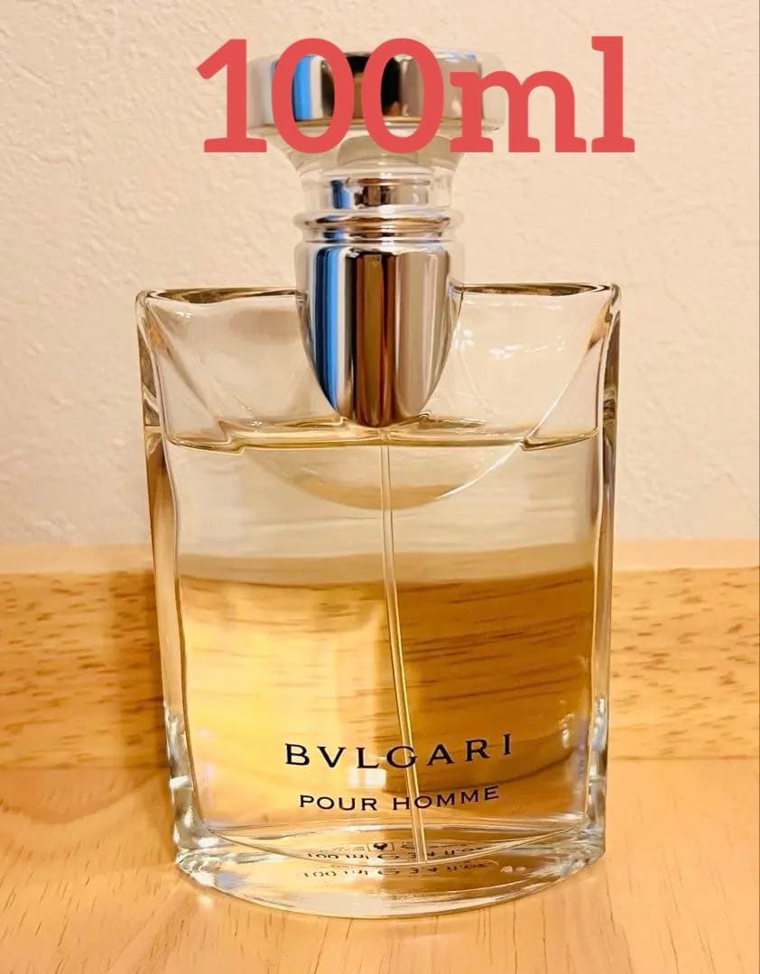 大容量 100ml BVLGARI プールオム オードトワレ