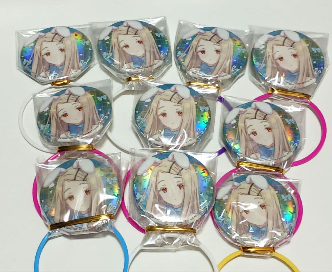 GIGO限定 学園アイドルマスター 学マス オーロラ箔押し缶バッジ 篠澤広