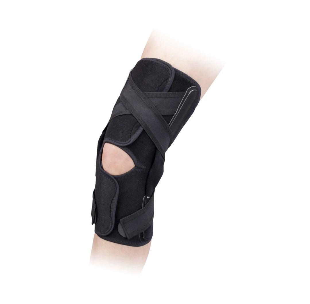 ALCARE アルケア ニーケア クロスベルトブラック LLサイズ