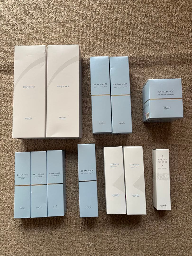MUSEE ミュゼ ENRADIANCE セット 美容液 化粧水 乳液 日焼止め