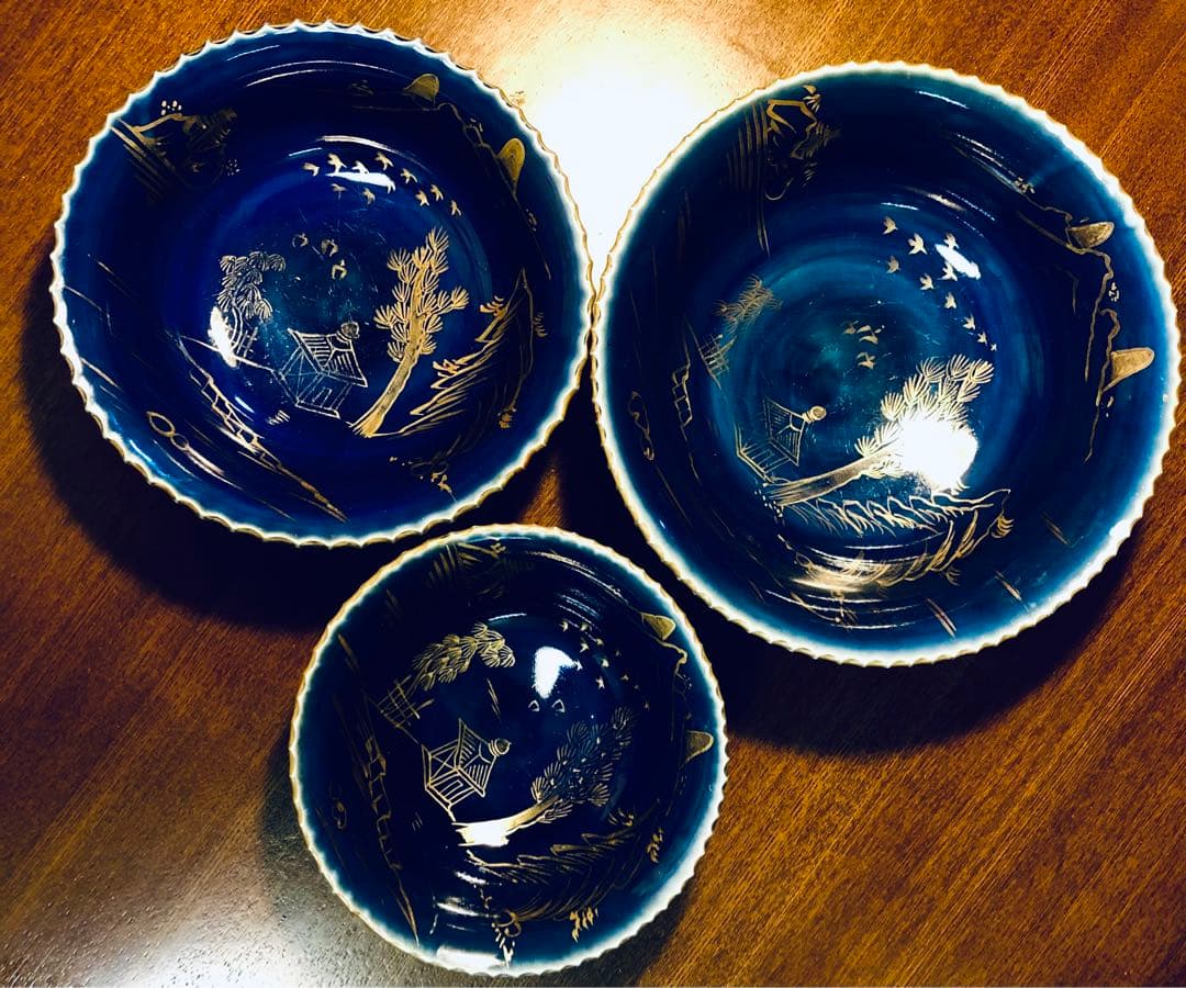 大丸北峰 干支虎清水焼 玉露茶碗セット