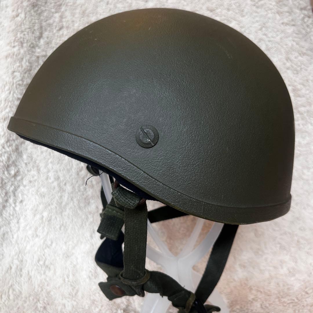 イギリス軍 M76 空挺部隊ヘルメット DPM カバースクリム付き