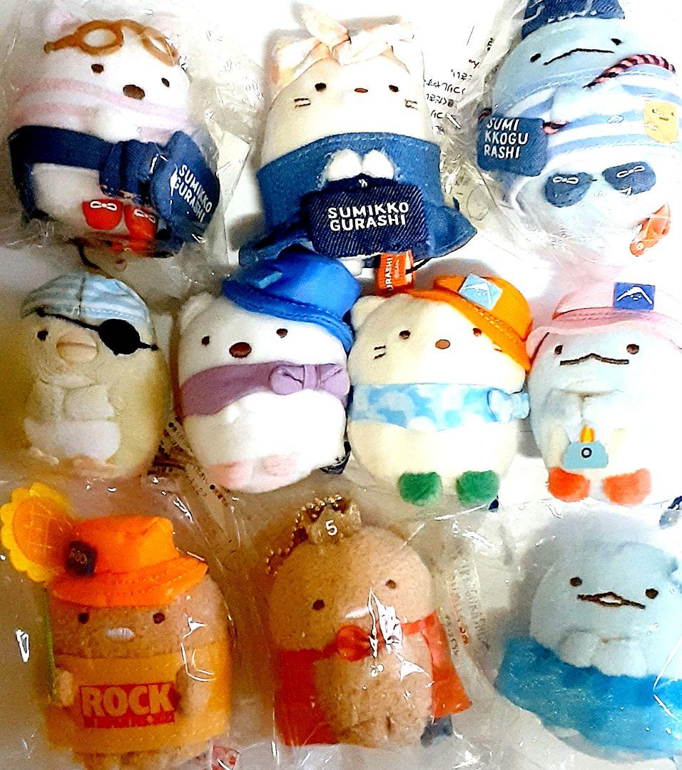すみっコぐらし ぶらさげぬいぐるみ、てのりぬいぐるみまとめ売り10点 San-X（サンエックス） (7)すみっコぐらし すみっコぐらしコレクション