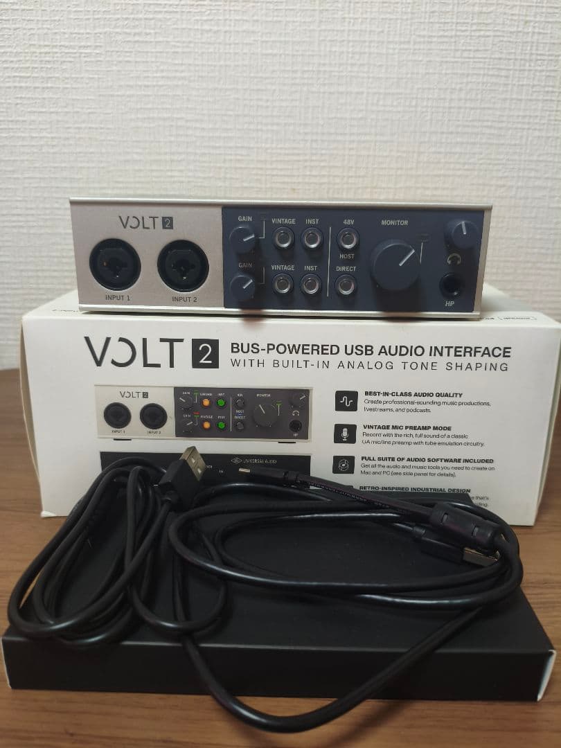 Universal Audio VOLT 2 USBオーディオインターフェイス