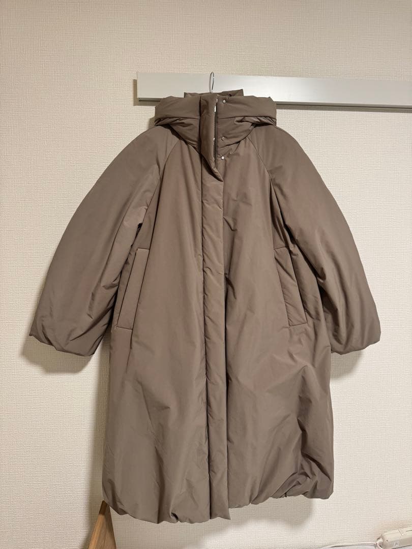 CLANE バルーンフーディーロングダウンコート サイズ1 S115574835