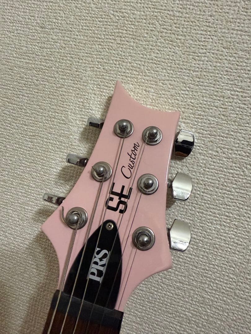 美品 希少 PRS SE CUSTOM24 PINK エレキギター - メルカリ