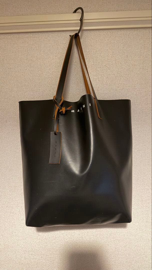 MARNI トートバッグ バイカラー（黒、青）