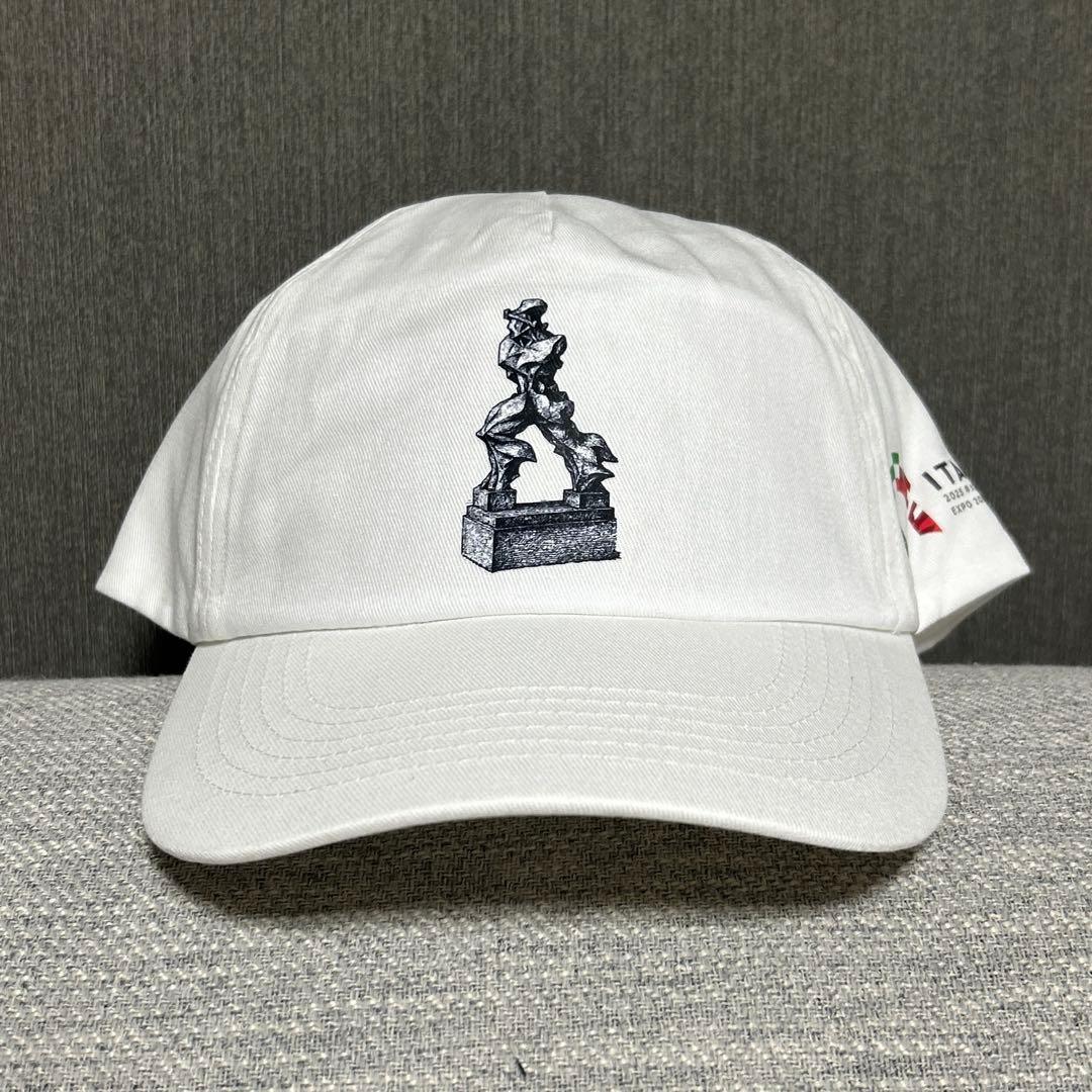 中島健人】大阪万博 イタリア館 限定 キャップ ボッチョーニ EXPO 白