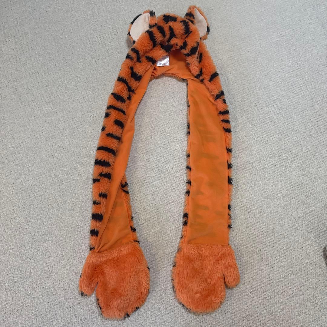 ディズニー ティガー マフラーキャップ - メルカリ