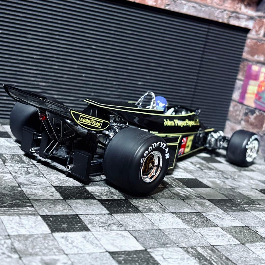 デカール加工品 1/18 GPreplicas ロータス 77 R.ピーターソン デカール