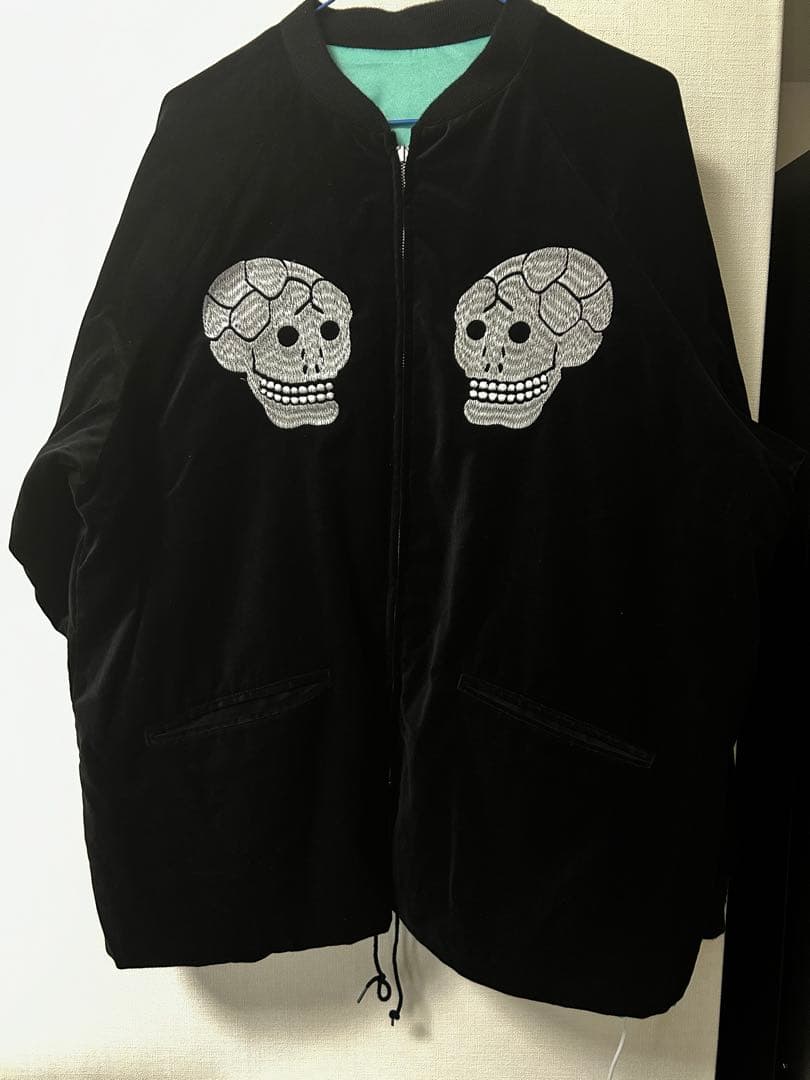 cloveru クローバル　penney's ベロア　スカジャン　ペニーズ