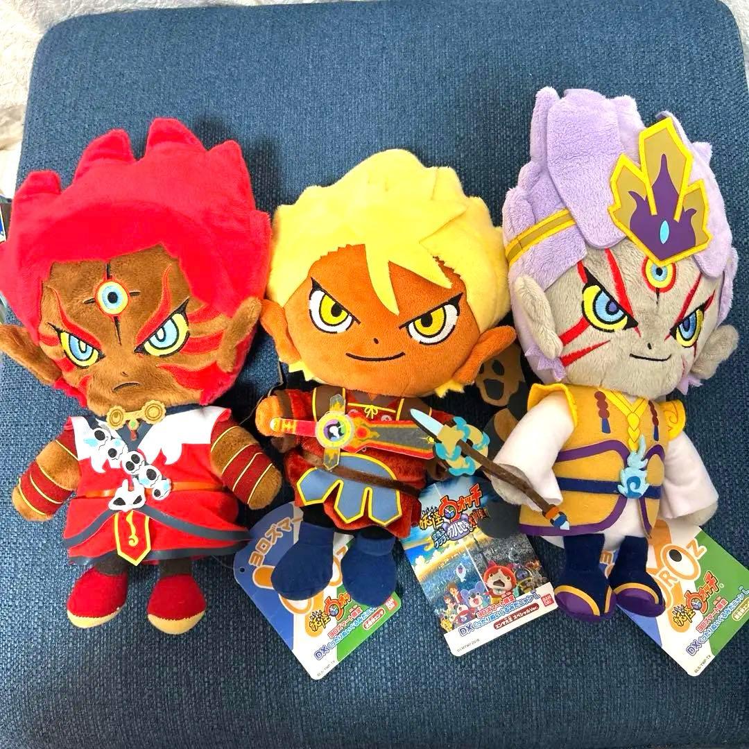妖怪ウォッチ エンマ大王 時空神エンマ 太陽神エンマぬいぐるみ 希少 3