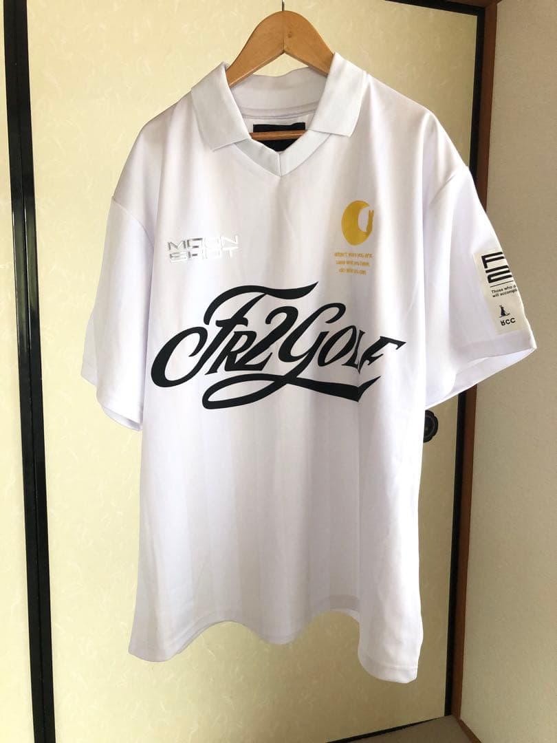 FR2GOLF ポロシャツ　MOONSHOT Logo polo サイズXL 2026年最新】moon shot シャツの人気アイテム - メルカリ