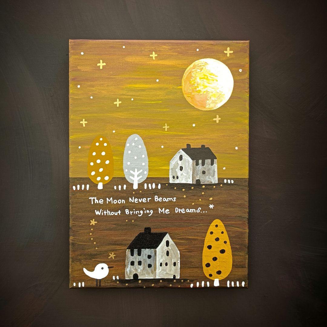 ✿月野乃亜 Unique作品 F4／333×242mm 現代アート