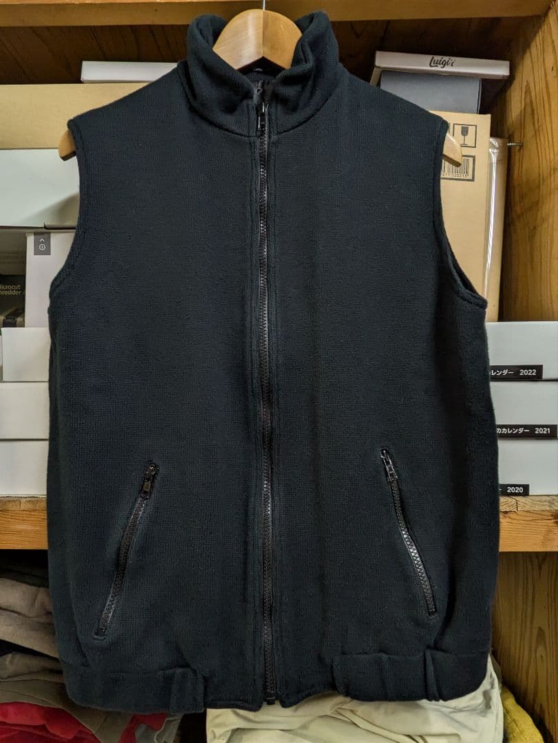 ラフシモンズ １９９９ＡＷ ジップアップブルゾンベスト