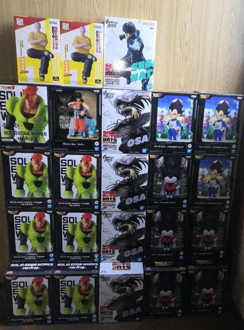 ドラゴンボール　サカモトデイズ　プライズフィギュアセット