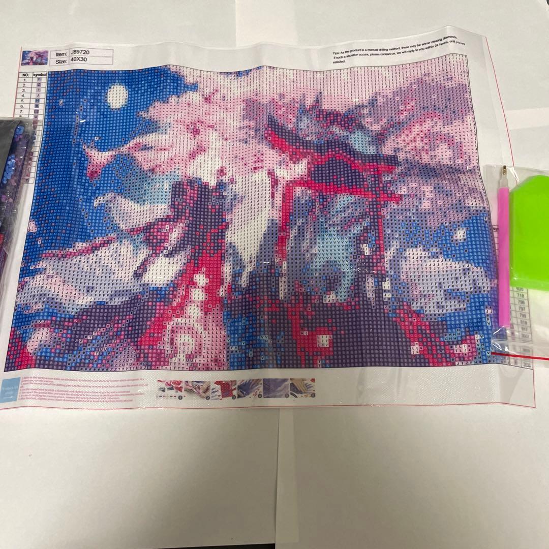 ダイヤモンドアート 原神 2枚セット - メルカリ