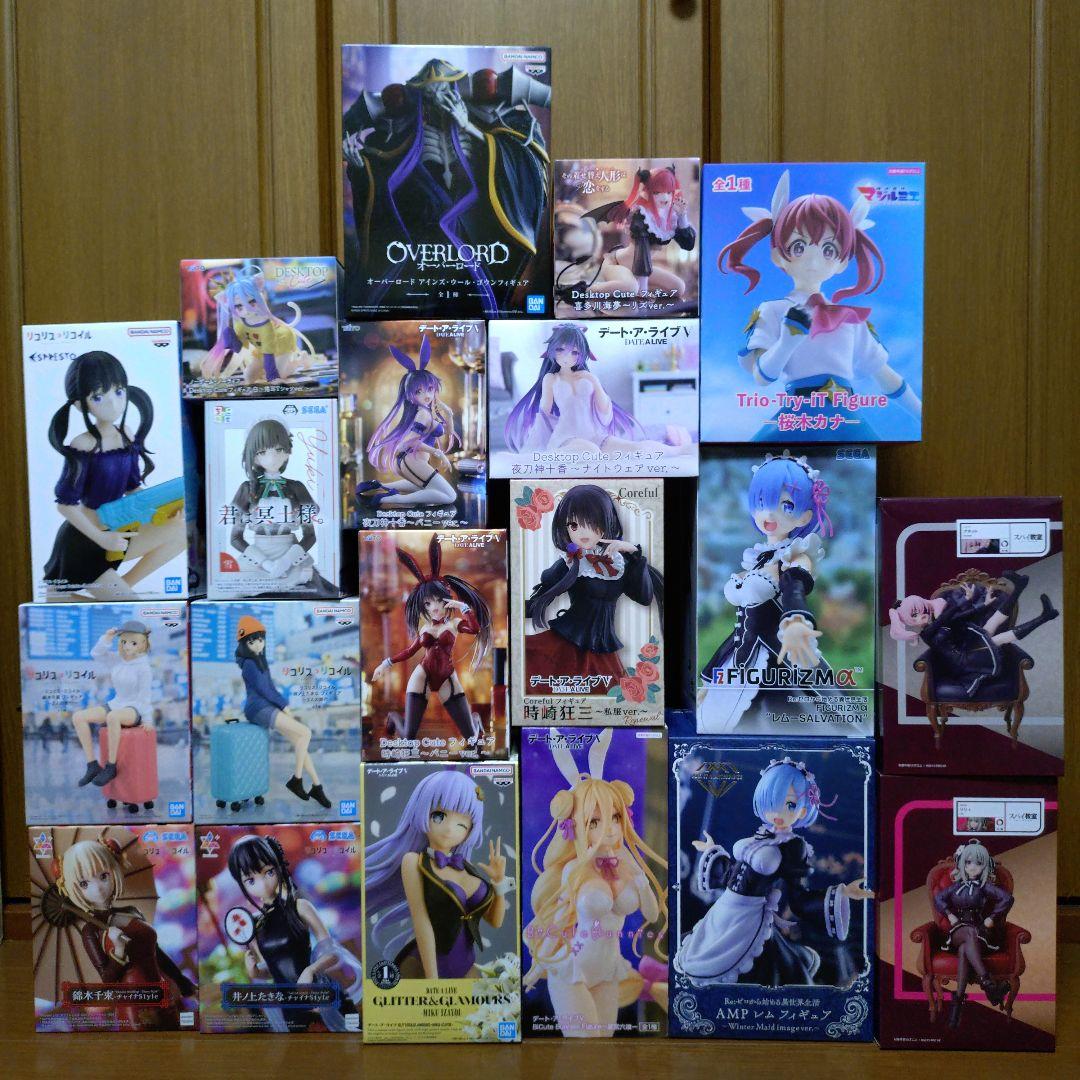 美少女系フィギュアセット