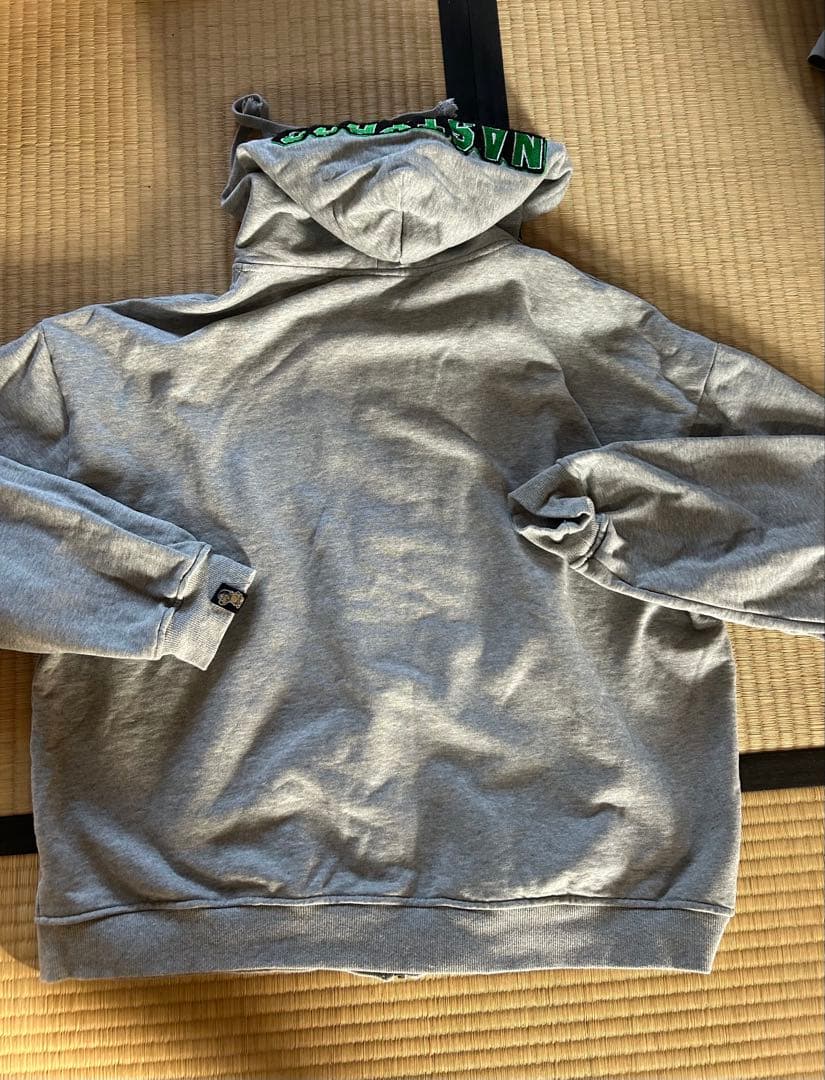NASTYDOG Zip Hoodie フード付きパーカー サイズ2 グレー
