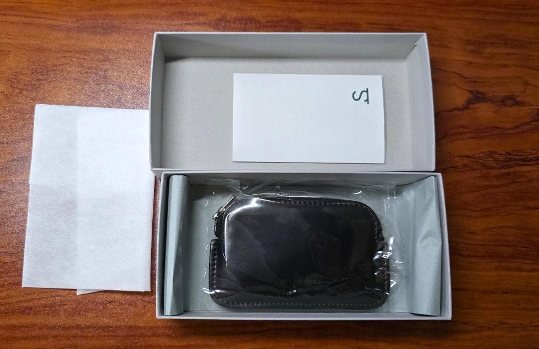 小物 WILDSWANS SHELL CORDOVAN / MINAS BLACK