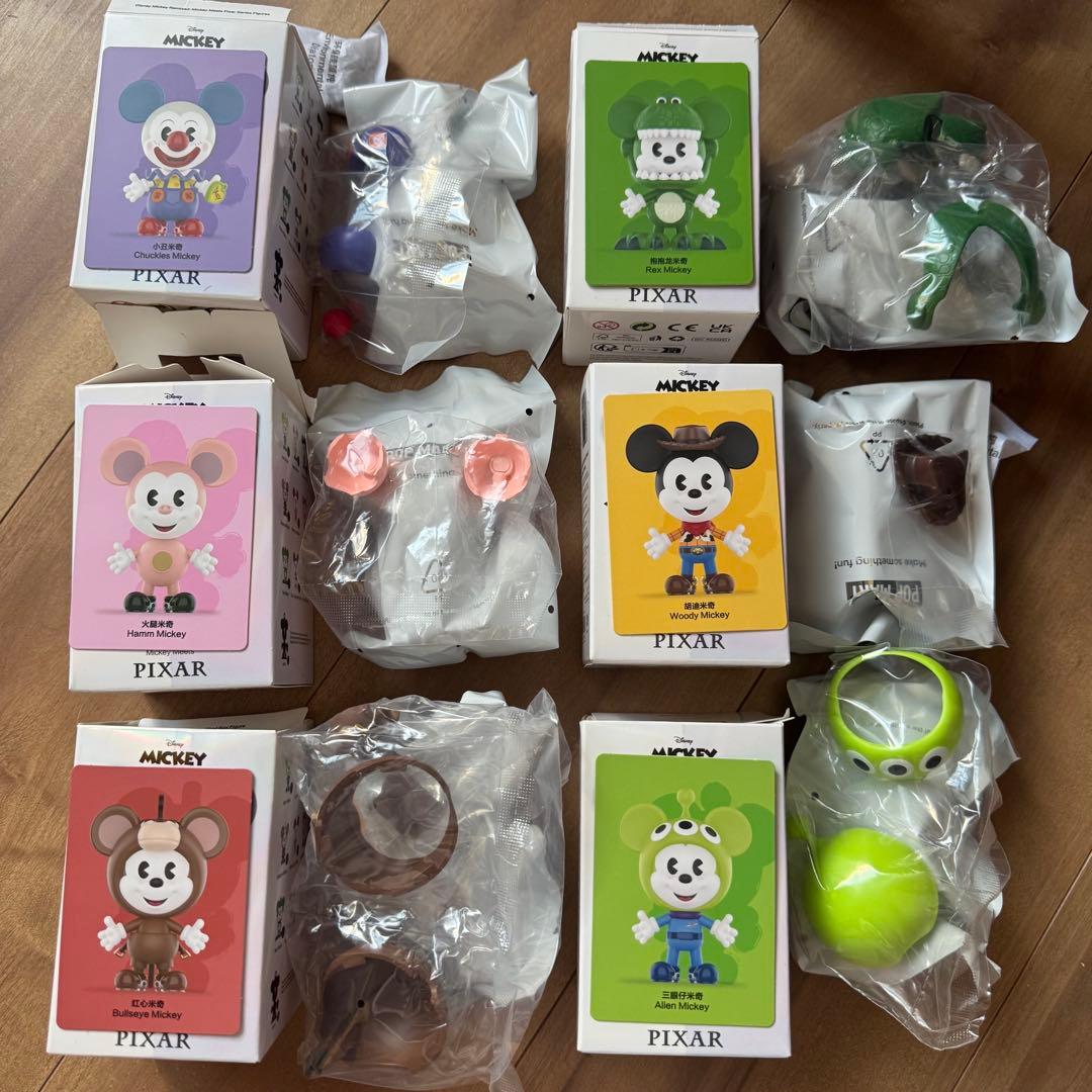 POP MART ポップマート　ミッキー　トイストーリー　ウッディ　フィギュア