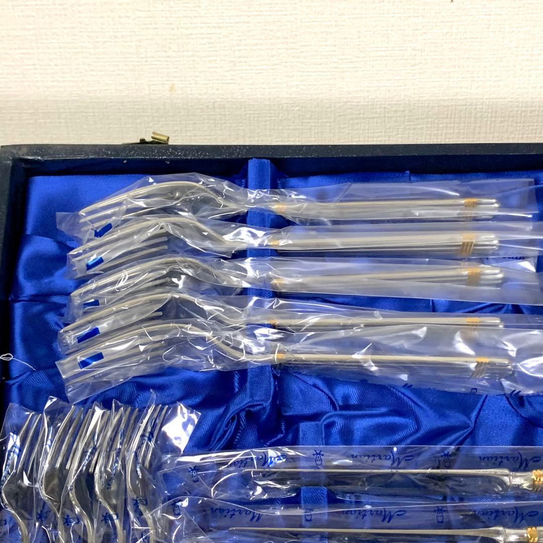 未使用】Martian カトラリーセット 25本 PATRA 蓋なし 金彩 - メルカリ