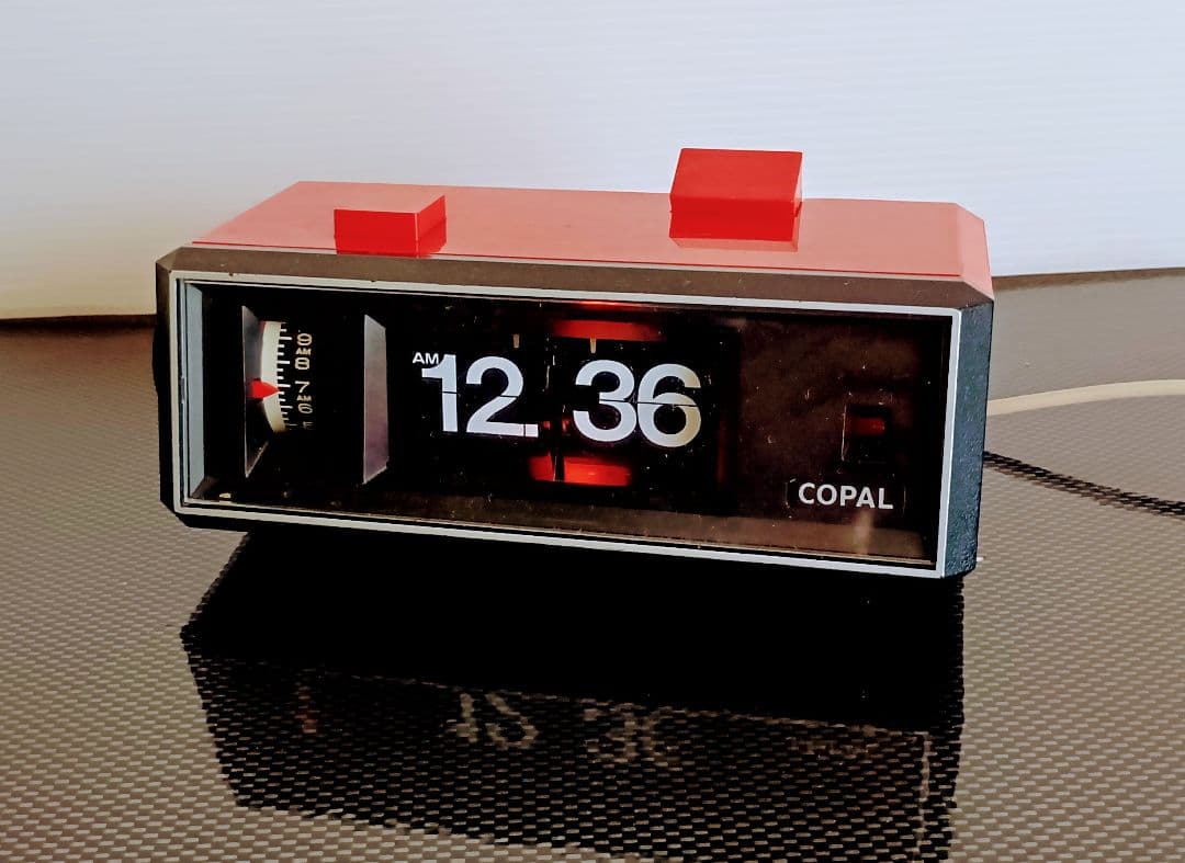 COPAL コパル パタパタ時計 アラーム付き Yahoo!オークション -「コパル パタパタ時計」(アナログ) (置時計)の