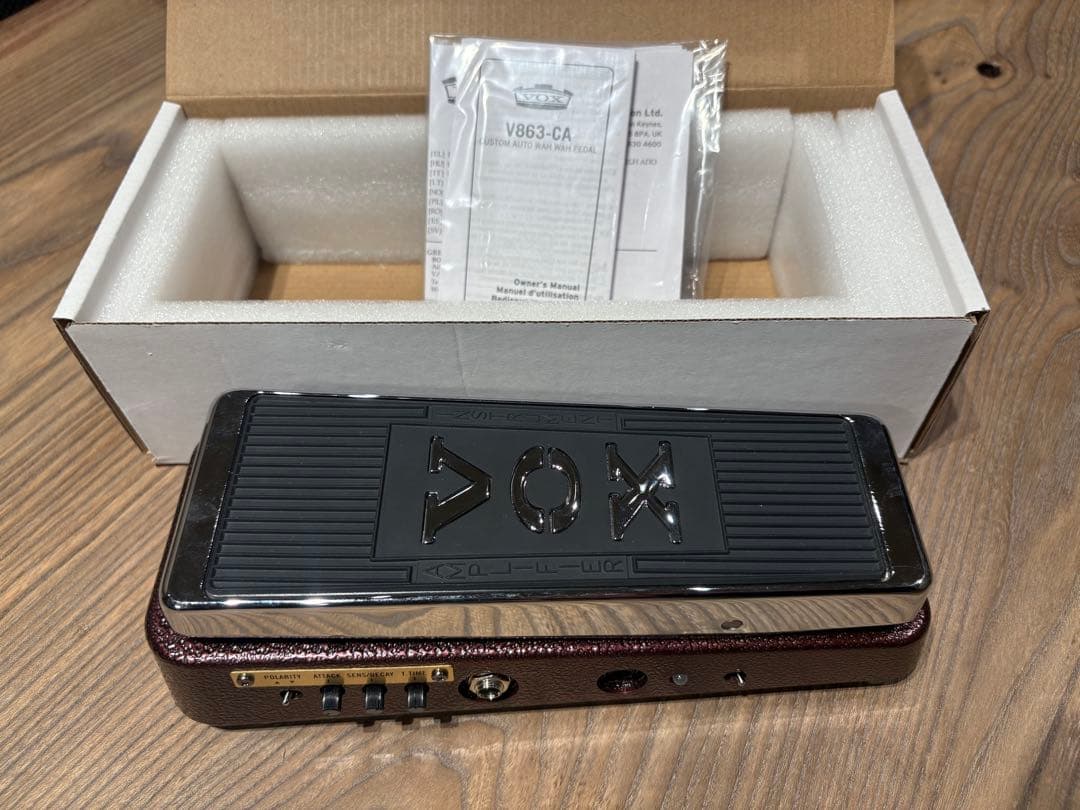 VOX V863-CA カスタムオートワウペダル 新品同様