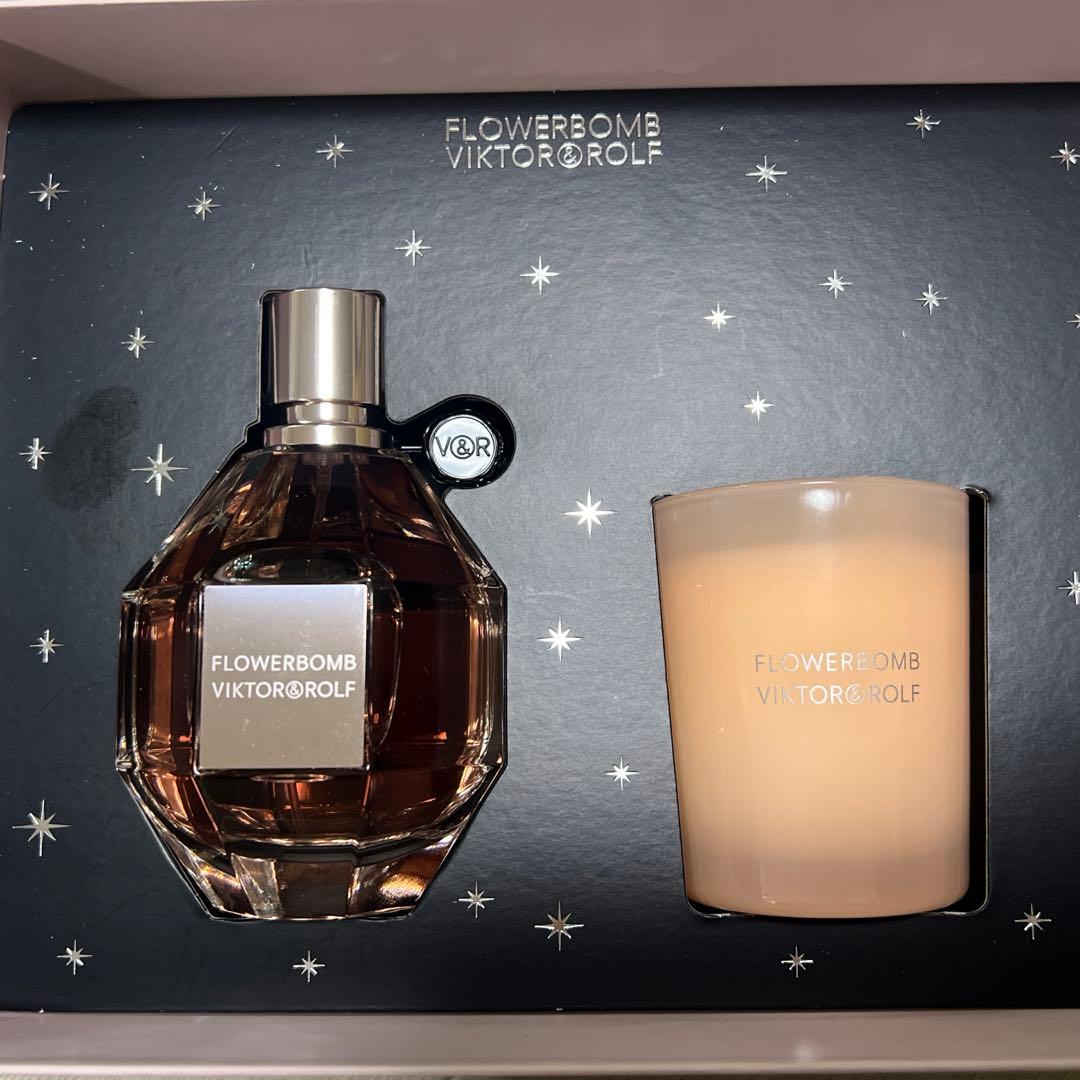 値下げ！FLOWERBOMB VIKTOR &ROLF キャンドル付き❣️