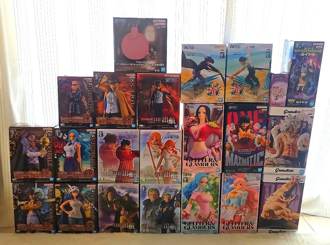 ⭕【匿名発送】ワンピースプライズフィギュア　まとめ売り 22体セット 新品未使用