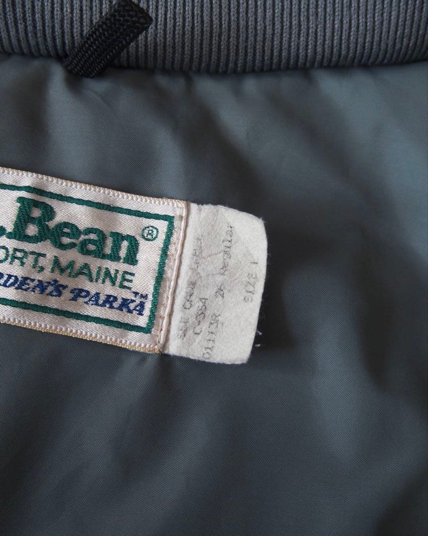 80s USA製　L.L.bean MAINE WARDEN'S PARKA