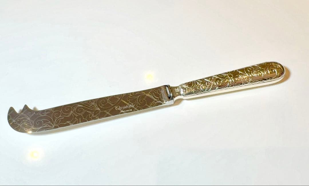 ブロン　クリストフル⭐️テーブルナイフ 専用ケース付き　未使用中古品