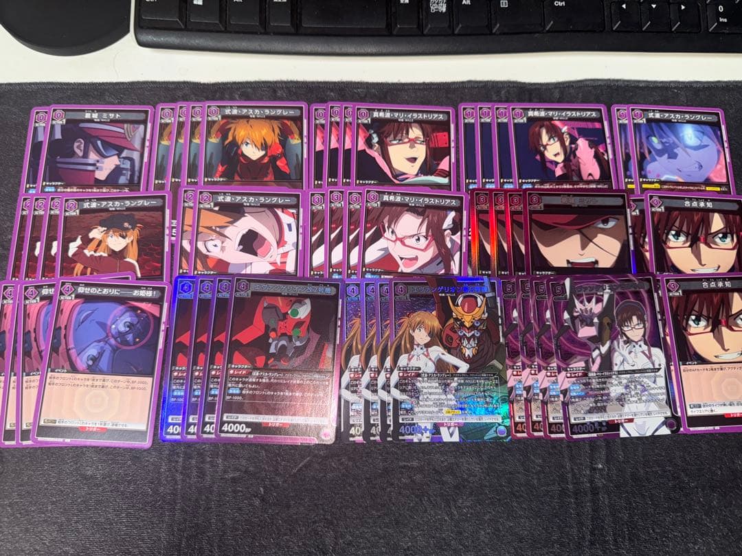 ユニオンアリーナ　エヴァンゲリヲン　WILLE デッキ　調整パーツ付き