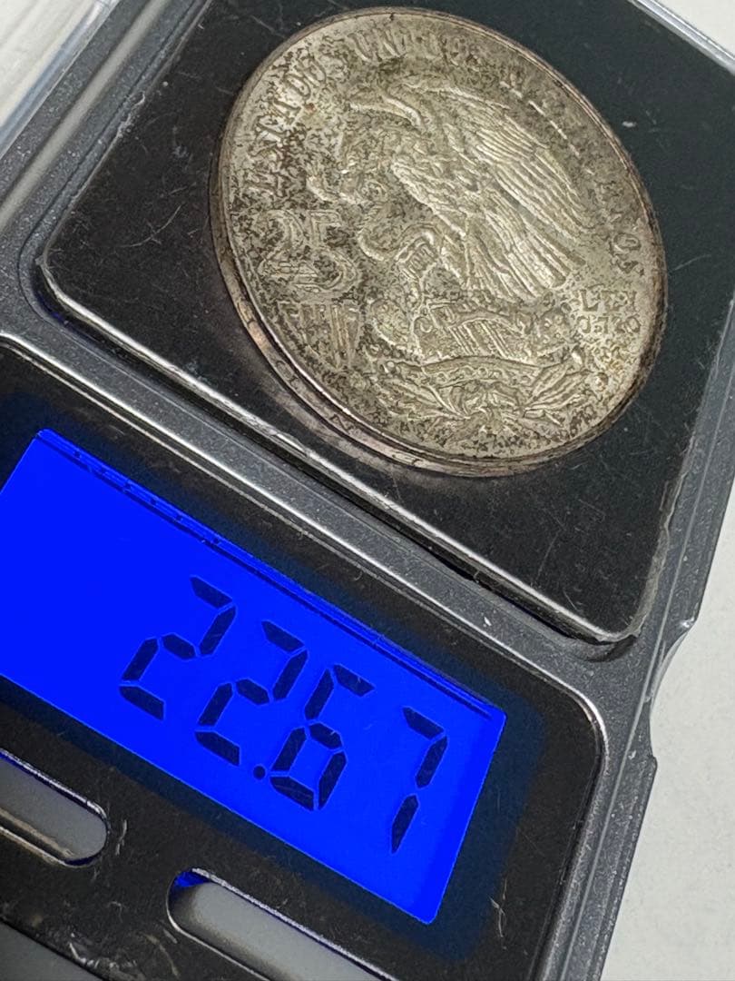 希少　メキシコオリンピック　25ペソ銀貨　2枚セット　45.18g SV720