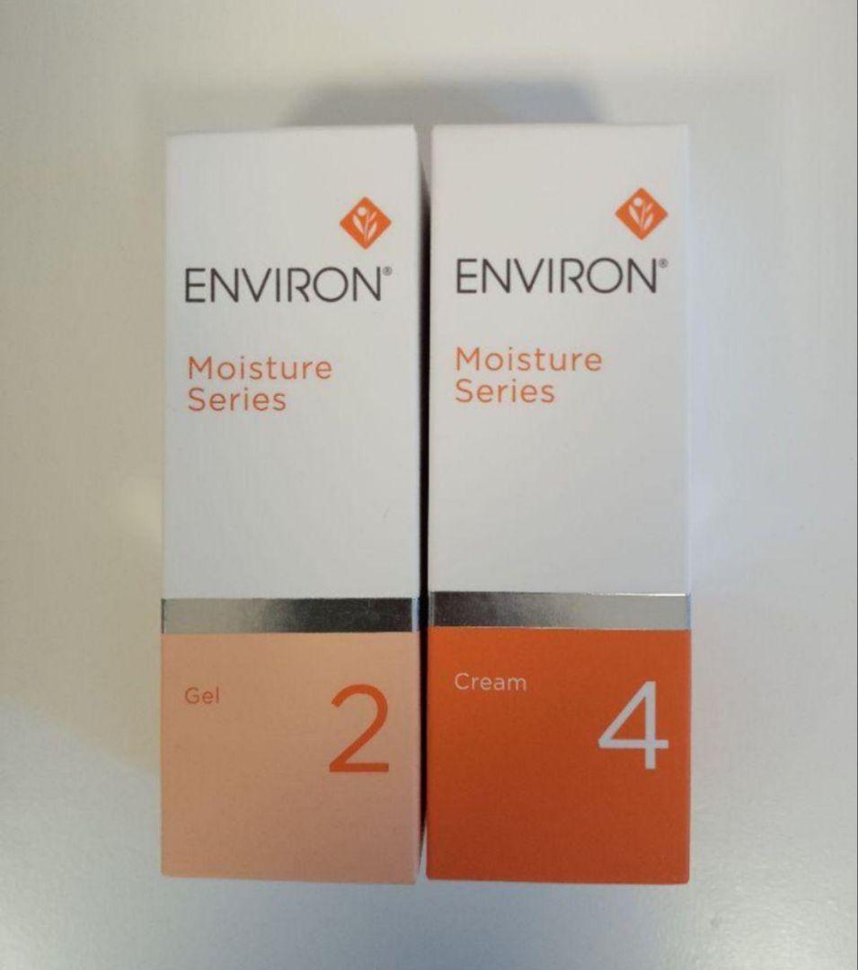 エンビロン　モイスチャージェル2番　モイスチャークリーム4番各60ml