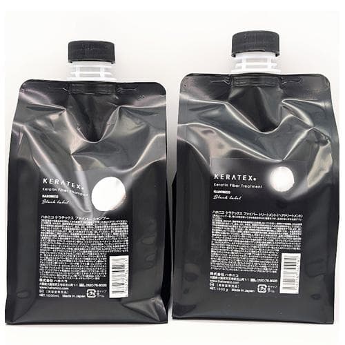 ハホニコ」 ケラテックス シャンプー・トリートメント　各1000セット