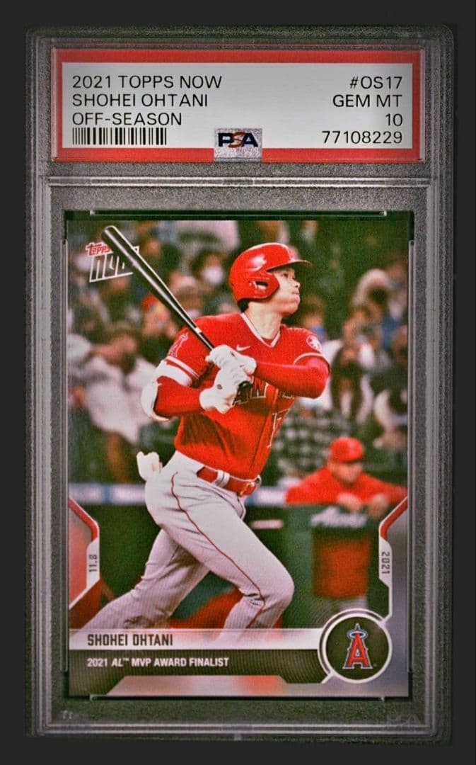 PSA10 大谷翔平 2021 Topps Now OS17 - メルカリ