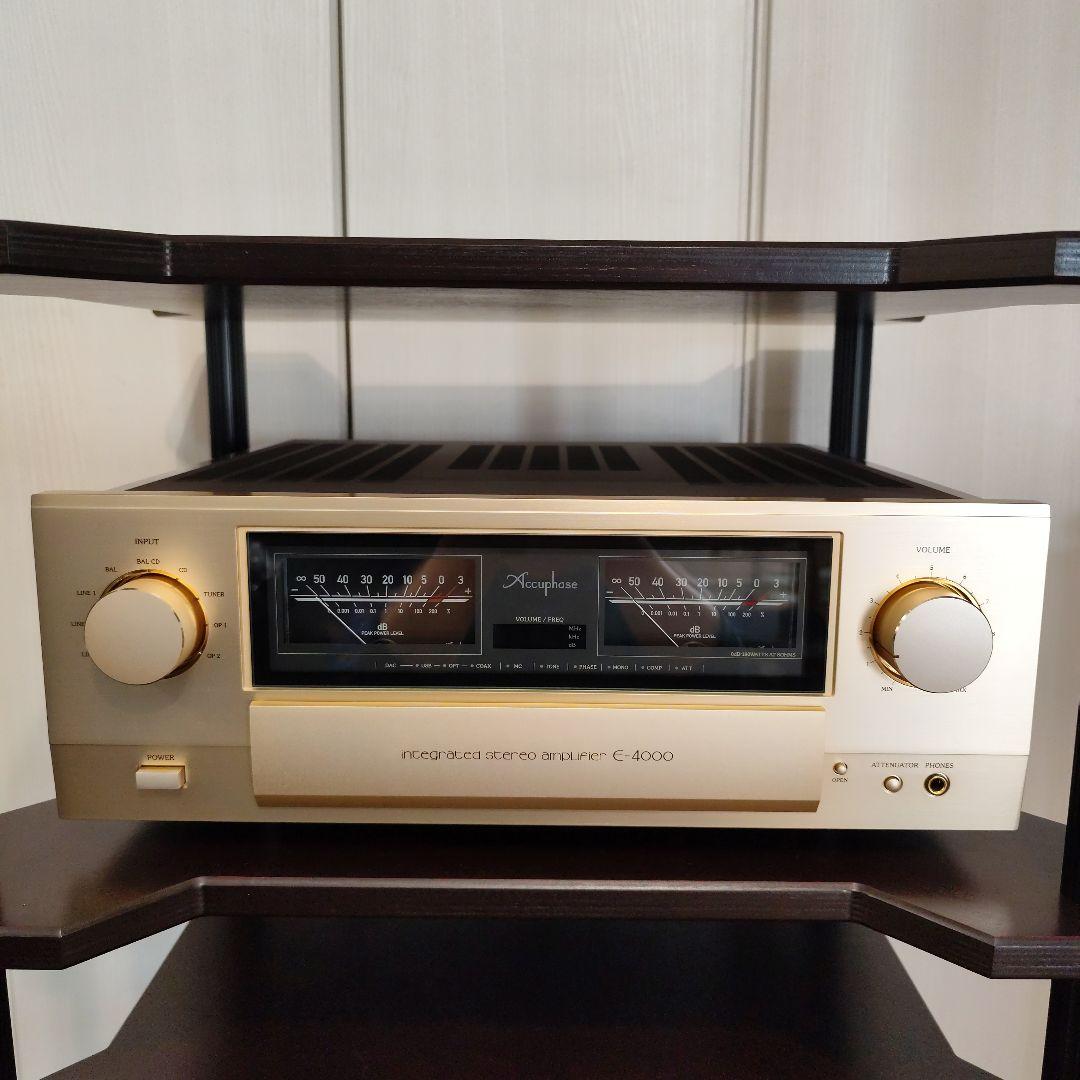 極美品 Accuphase E-4000 プリメインアンプ 元箱発送 極美品 Accuphase E-4000 プリメインアンプ 元箱発送 - メルカリ