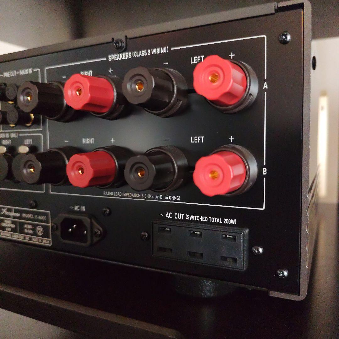 極美品 Accuphase E-4000 プリメインアンプ 元箱発送 - メルカリ